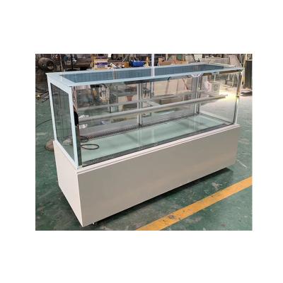 China 304 Double-temperature Undercounter Stainless Steel Salad Bar Cooler for sale