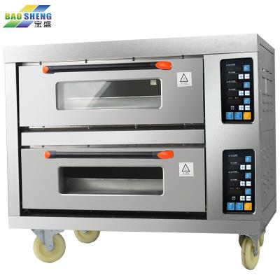 China Traditional Multifunction High Quality Efficient 4 Layers 60l Electric Jet Pizza Baking Hot Air Convection Oven for sale