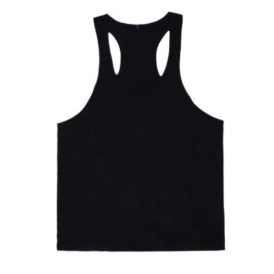 China New Design Mens Bodybuilding Fitness Gym Custom Tank Top Casual Workout Anti-Shrink Muscle, Wholesale Gym Tank Top Men for sale