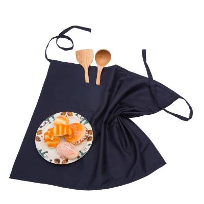 China Factory OEM Price Food/Beverage Unisex Adult Waist Apron With Pocket Cotton Cooking Kitchen Mens Womens Aprons Oil Resistance Waist Cloth for sale