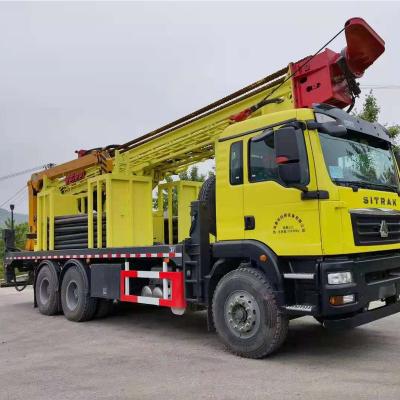 China Home Use Hydraulic Drive 400m Truck Mounted Drilling Rig for sale