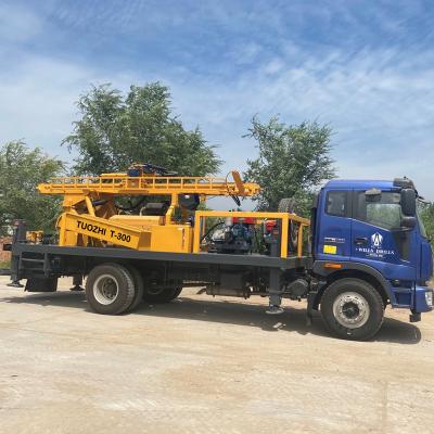 China Home Use 400m Deep DTH Truck Mounted Water Well Drilling Drilling Rig for sale