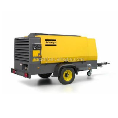 China Atlas Copco XAS137 Lubricated Portable Diesel Air Compressor With Deutz Engine for sale