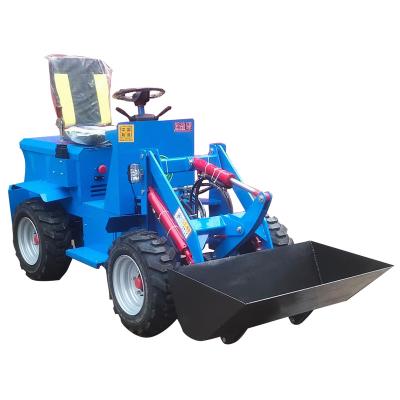 China Building Material Shops Battery Operated Electric Mini Wheel Loader Free Maintenance for sale