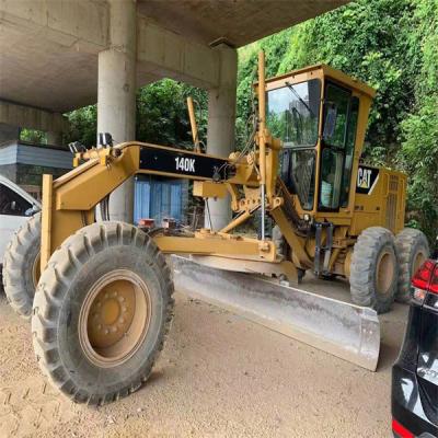 China Caterpillar 140 Gc Motor Grader 17 Ton CAT 140K Gebruikte Caterpillar Motor Grader Te koop