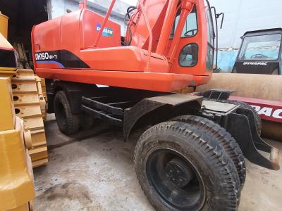 China Listo para el trabajo y experimentado usado Corea Excavadora usada DH150W-7 en buenas condiciones en venta