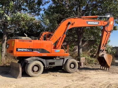 China Doosan Dh210w-7 Usado Coreia Usado Carregador de Roda Excavadora de Roda 101kW à venda