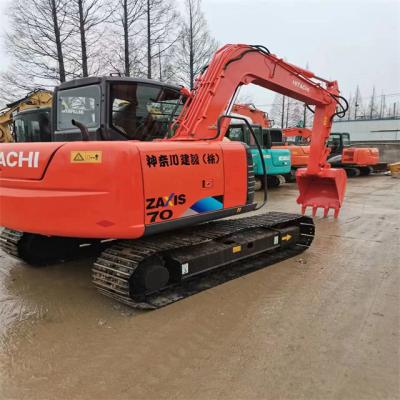 China 6.3 ton mini ready for work and experienced used Japan imported Hitachi ZX 70 in a good condition for sale