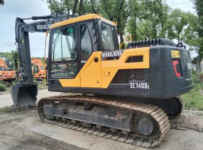 China Sweden imported high quality Volvo EC140DL crawler excavator machine used almost new 100%ready for sale