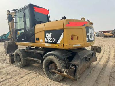 China 90% Caterpillar M317D2 Used Wheel excavator with high quality and best performance for sale for sale