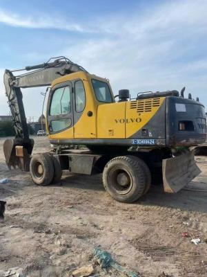 China Ready To Work Sweden Original VOLVO EW170 Used Wheel Excavator for sale