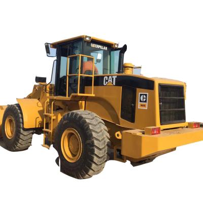 China Cargador de ruedas Cat 966G usado asequible con un motor de balde y oruga de 5,5 m3 en venta