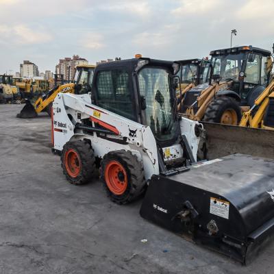 China Tipo de rueda móvil cargador de patinaje y dirección BOCAT S550 Cargador usado para obras de construcción en venta