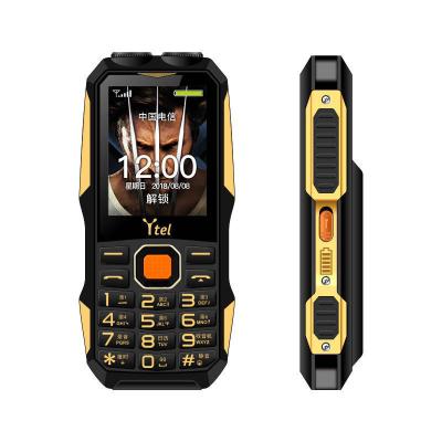 China Dual SIM Card Elderly Large Character Mobile Telecommunication Three Loud Proof Cell Phone Military and Long Standby Border Treat for sale