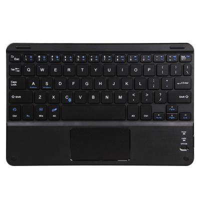 China Wireless Universal Slim Portable Wireless Keyboard with Touchpad for Ipad Android Windows Tablet for sale