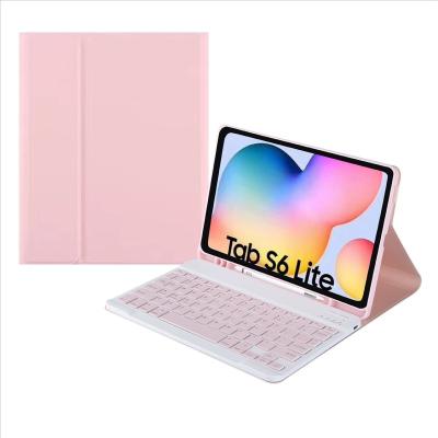 China For Samsung Galaxy Tab s6 lite P610/P615/p613/p619 Wireless Keyboard Leather Case For Samsung Galaxy Tab S6 Lite 10.4 inch 2022/2020 Model (SM-P610/P613/P615/P619) for sale