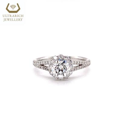 China Wholesale Proposal Ring 0.60 Ct GIA Certificate Diamond 18K Gold Diamonds CT for sale