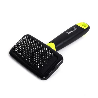 China Sustainable Manufacturer Automatic Dog Cat Hair Removal Brush Cat Brush Pet Grooming Comb for sale