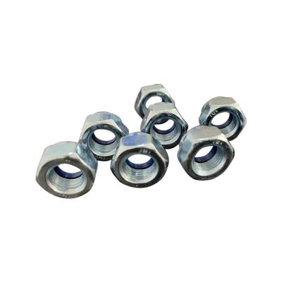 China General Industry Manufacturers supply galvanized nylon non-slip anti-loose locking hex nuts for sale