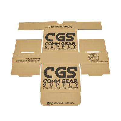 China Recycled Materials Shoe Eco Friendly Paper Mailing Kraft UV White Printing Corrugated Mailer Box for sale