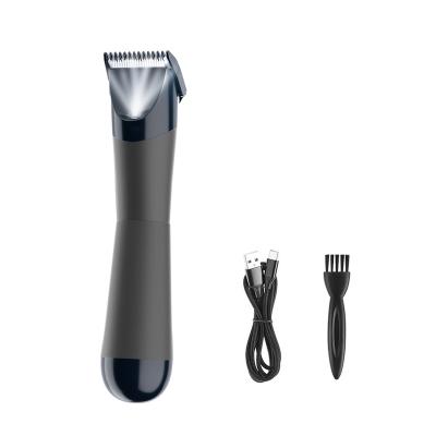 China Outdoor 2 in 1 Cordless Professional Hair Clippers Manscap Groin Body Pubic Hair Trimmer Electric Hair Shaver Waterproof for sale