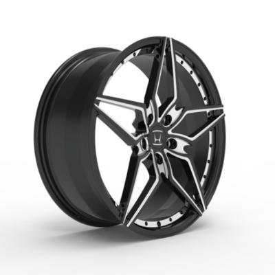 China 6061-T6 Alloy PQ OEM Honda Wheel Aero-Forged Aluminum Custom High Quality Car Forged Wheels for sale