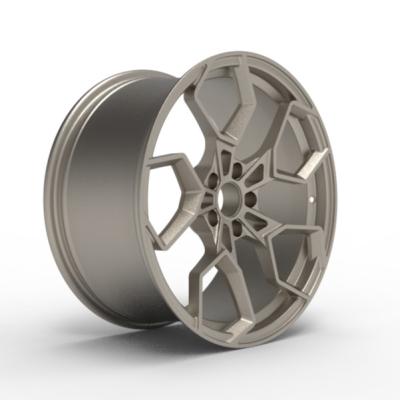 China Aero-forged manufacturer Wholesale of 6061-T6 aluminum alloy 21 inch 22 inch 23 inch 24 inch wheel aluminum alloy car forged wheels bronze car wheel for sale