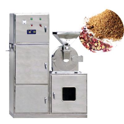 China Small Dust-Easy Commercial Electric Stainless Steel Collection High Efficiency Operation Black Pepper Powder Hammer Dry Fine Grinding Machine With CE for sale