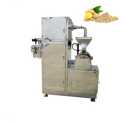 China Industrial Ginger Powder Grinding Machine CE Air-Cool Dry Fine Ginger Grinder Machine SUS304 Ginger Grinder Machine Easy Operation High Efficiency for sale