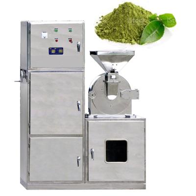 China Industrial Efficient Dry Matcha Tea Leaf Powder Grinding Machine Tea Pulverizer 600kg/h Stainless Steel Dust-Collection CE Easy Operation High Efficiency Large for sale