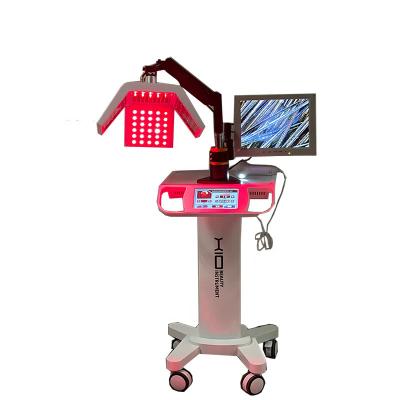 China 2022 Newest Skin Rejuvenation Machine Diode Laser Hair Detection Device PDT Red Light Therapy Hair Growth System 650nm Diode Laser for sale