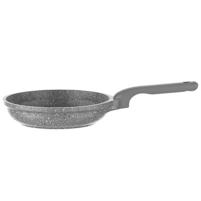 China 20/22/24/26/28cm Aluminum Nonstick Coating Frying Die Cast Viable Pan Without Lid Phenolic Handle With Soft Touch Frying Pan Full Induction for sale