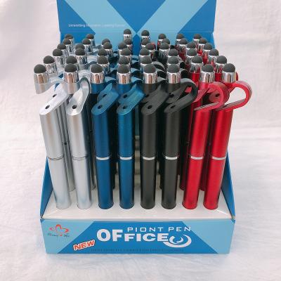 China office & School Pen Hot 2 in 1 Promotional Ball Pen Metal Stylus Ballpoint Pen Screen Pen with Custom Logo for sale