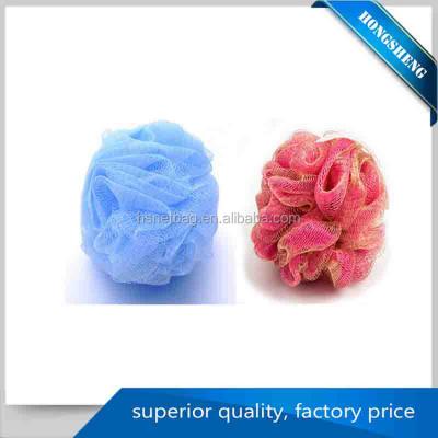 China soft & Health African Colored Mesh Shower Net Cleaning Sponge With Low Price for sale