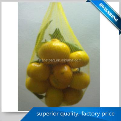 China Best Selling Product Recyclable In Europe Mesh Fruit Net Packaging Bag Vegetable Orange for sale