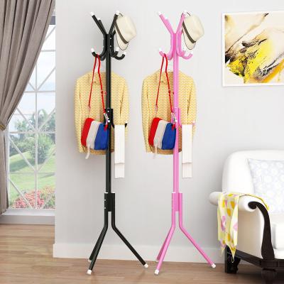 China Convertible 12 Hooks Coat Rack Tree Coat Rack Cloth Stand Rack for sale