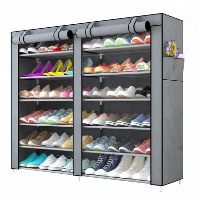 China Small Designs Convertible Homemade Standing Home Storage Shoe Rack for sale