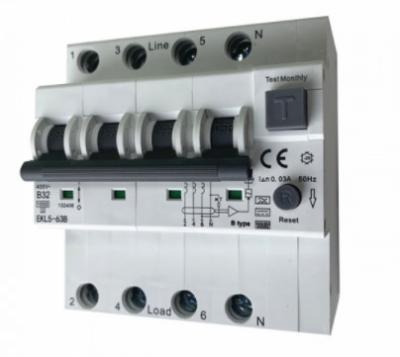 Китай Автомат защити цепи MCB RCCB RCBO IEC 62423 32A RCD с предохранением от перегрузок по току продается