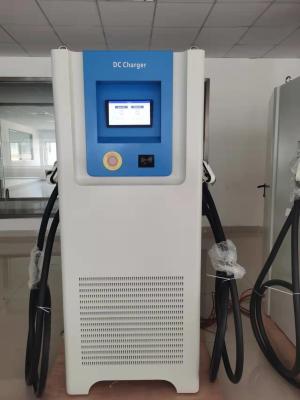 China Estación de carga rápida de 60 kW-120 kW DC para vehículos eléctricos con doble enchufe GBT CCS en venta