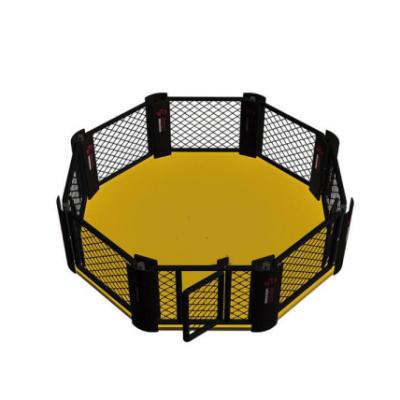 China Hot Sale Muttahida Majlis-e-Amal Soctagon Octagon Cage Trainer Wood Boxing Ring Commercial Gym Equipment Fitness YG-MMA02 for sale