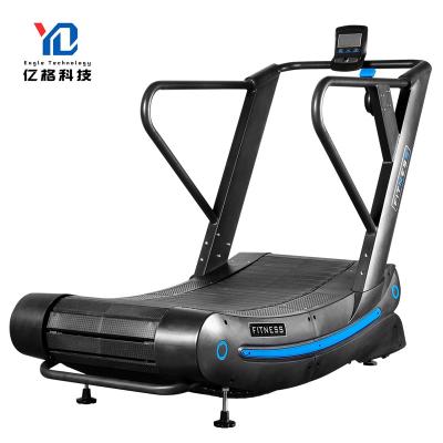 China Commercial YG-T011 Gymnasium Treadmill Equipment Bodybuilding Manual Treadmill Curve Treadmill for sale