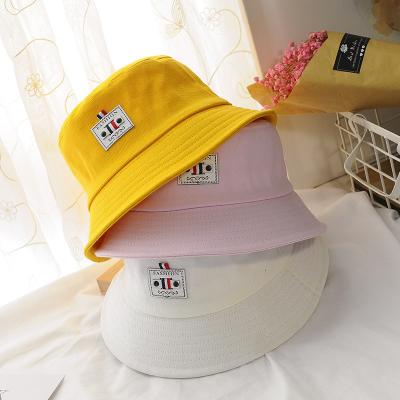 China Colorful Outdoor Picture Baby Bucket Hat / Cap Kids Hats Kids Denim Hat for sale