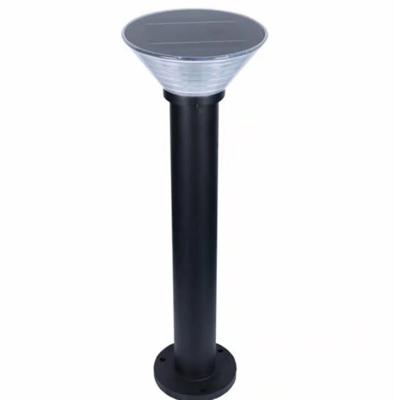 China High Quality 300Lumen Automatic Garden Light Sensor Built-in Lithium Battery Solar Pedestal Light For Pathway for sale