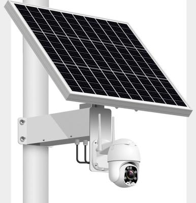 China Human Motion Tracking 7/24H Solar Powered Low Power 4G PTZ Dome IP Camera for sale