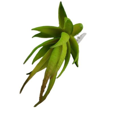 China Beautiful Colorful 18cm Mini Artificial Plants Small Artificial Succulents Plants for Desktop Decoration for sale