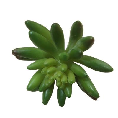 China Beautiful New Mini Plastic Artificial Fake Colorful Simulation Cactus Decoration Succulent Plant for sale