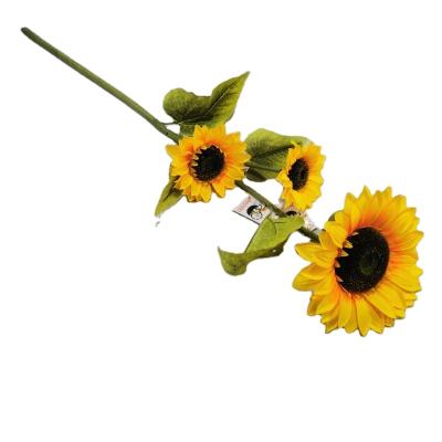 China Fashional Artificial Flowers Sunflower Suppliers Supply Artificial Handmade Wedding Sunflowers for sale