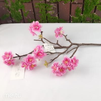 China Cherry Blossom Silk Sakura Style For Artificial Flowers Fashional New Wedding Centerpieces for sale