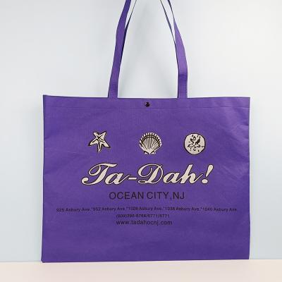 China Eco - Friendly Non Woven Reusable Promotional Grocery Nonwoven Shopping Bag Tote Bag for sale