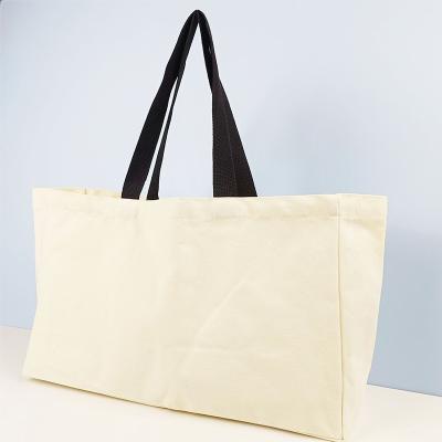 China Wholesale High Quality Eco-Friendly Tote Shopping Bag Cotton Tote Bag for sale